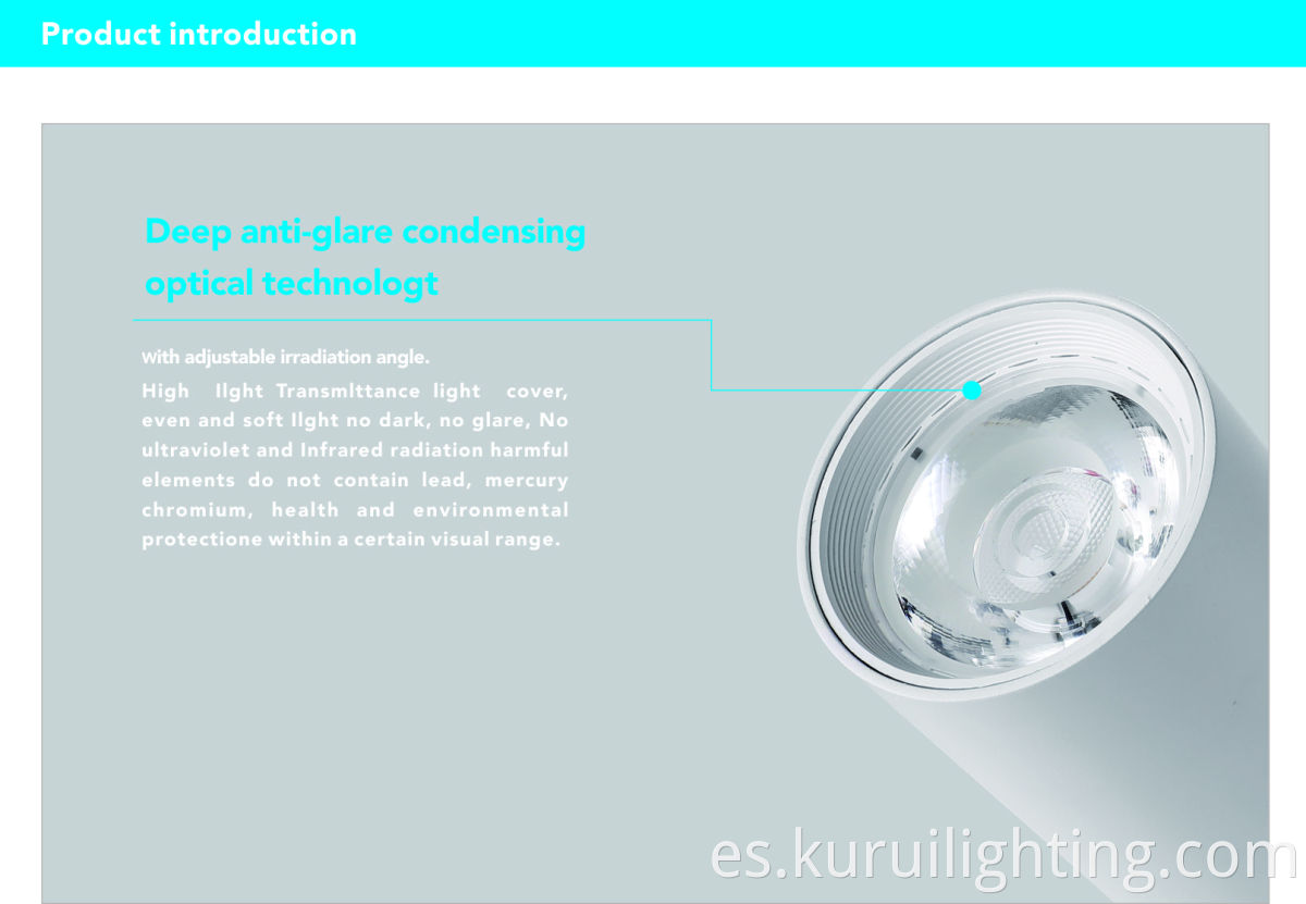 25W COB SUFFIE CAST Die LED redondo Round Hotel Downlight Spotlight